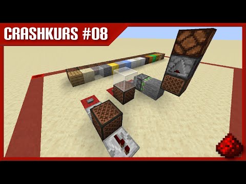 Redstone Crashkurs #08: Noteblock - Alle Funktionen erklärt!