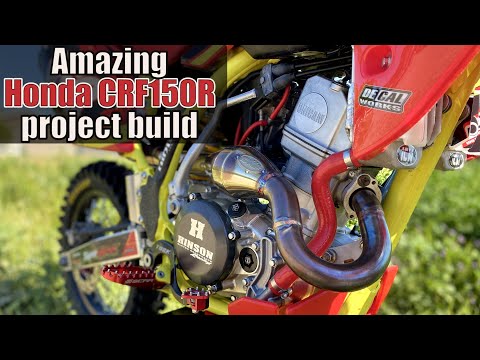Amazing Honda CRF150R Build