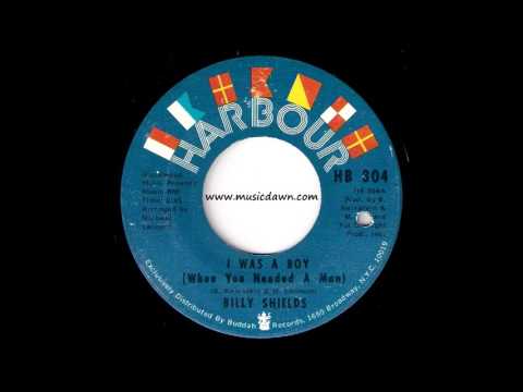Billy Shields - I Was A Boy (When You Need A Man) [Harbour] 1969 Crossover Soul 45 Video