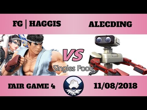 Fair Game 4 - Pools - FG | Haggis (Bayonetta, Ryu) vs. Alecding (ROB)