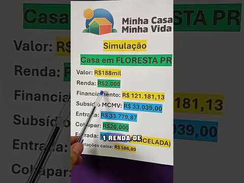 Casa em Floresta/PR - 2 quartos (44)99850-0479