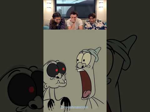 Tom Holland Reacts to Viral Animations –Funny Reactions Ep 20 #tomholland   #reaction  #funnyshorts