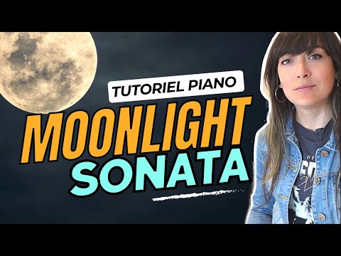 How to play Beethoven's MOONLIGHT SONATA on the piano - Free sheet music #beethoven