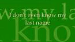 Last Name by Carrie Underwood w/ lyrics