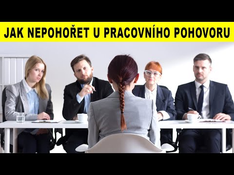 TOP 5 JAK NEPOHOŘET U PRACOVNÍHO POHOVORU
