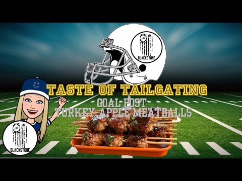Goal Post Turkey-Apple Meatballs