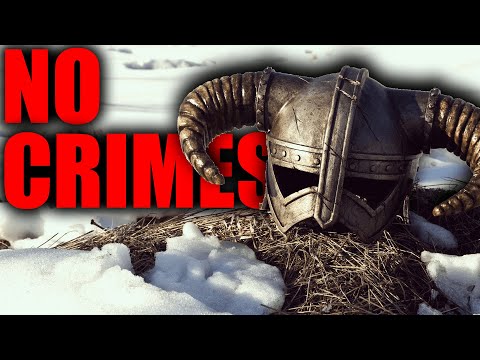 Can You Beat Skyrim Without Committing a Single Crime?