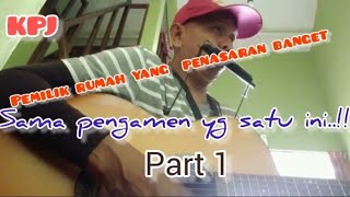 Download lagu Pengamen Jalanan yang bikin penasaran pemilik rumah ( Part 1 ) #bikinbaper #gitar #harmonica mp3