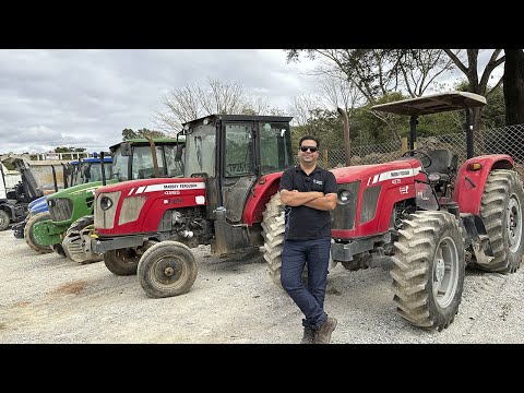 TRATOR AGRÍCOLA SEMINOVO À VENDA COM DESCONTO *só pérola*