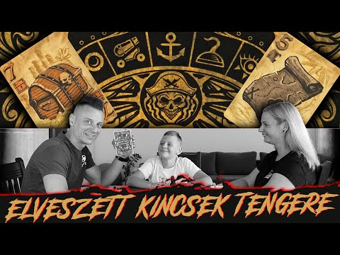 Elveszett kincsek tengere társasjáték  A legnagyobb "horgony" esete - robekapu