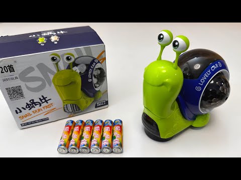 Unboxing Electric Snail | Rolling Toy, Rescue Vehicle, Police Car, Remote Control Racing Car