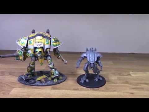 How Big Is The Knight Armiger? Games Workshop Size Comparison