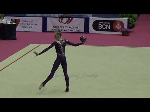 Olena DIACHENKO (UKR) ball - 2017 Trofeu de Barcelona