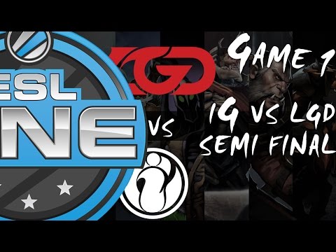 [Dota 2 Highlights] ESL One 2015  iG vs LGD Game 1 Gameplay