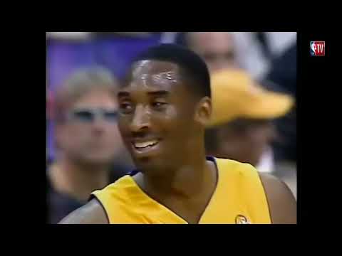 2002 06 05 NBA Finals Game 1 New Jersey Nets @ LA Lakers Kobe Bryant Shaquille O'Neal Jason Kidd