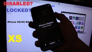 iPhone XS / iPhone XS Max  How to Remove Forgotten Passcode , Disabled ...