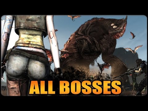 Borderlands GOTY Remastered - All Bosses (With Cutscenes) HD 1080p60 PC
