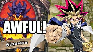 Yugioh Player Rates Hearthstone Colossals!