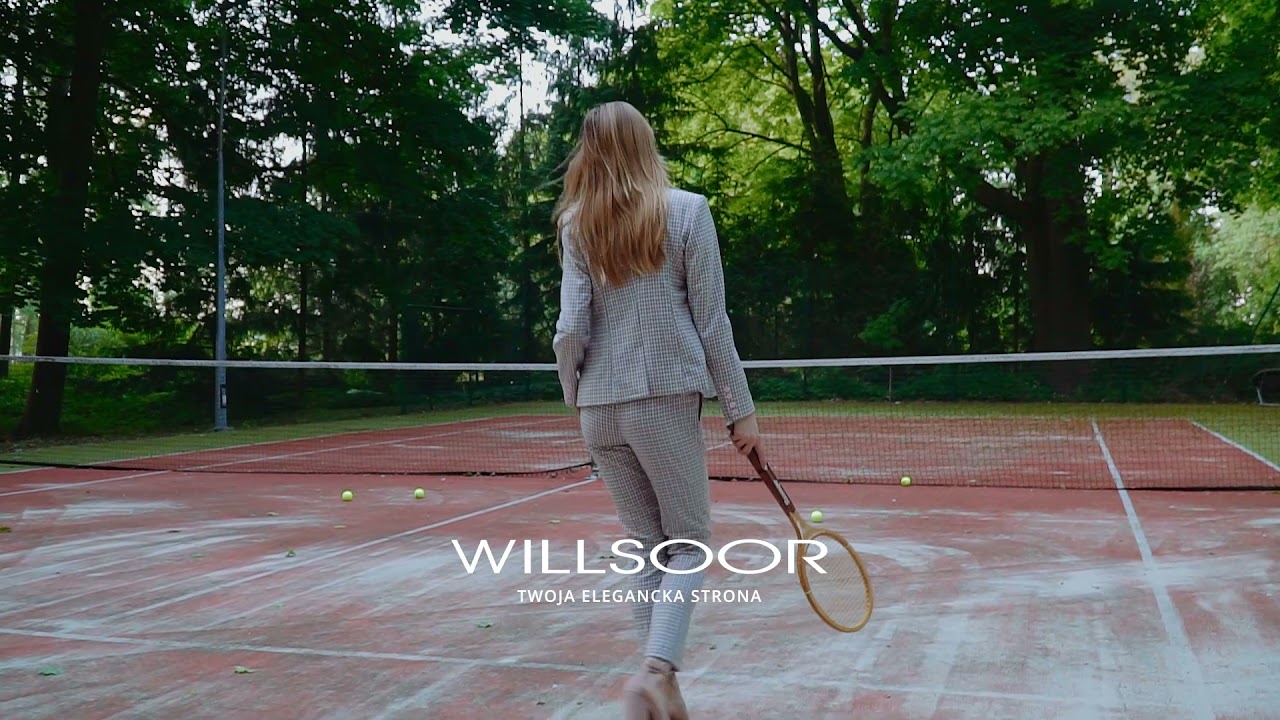 Willsoor - garnitur damski w kratkę | Sprawdź kolekcję LONG SIZE