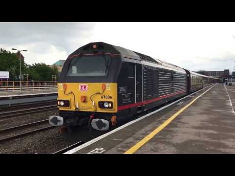 DB Cargo Class 67 Belmond Pullman at Oxford *HD*