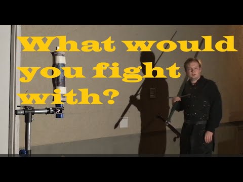 DESTROY! Longsword Vs. Greatsword Vs. Axe. - What Would You Fight With?