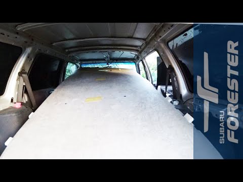 Разбираем весь салон Subaru Forester SF