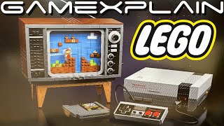 LEGO NES Teased...& Leaked! NES Console, Controller, & TV Set for 229.99 Euro