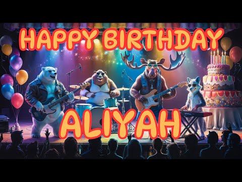 Happy Birthday Aliyah