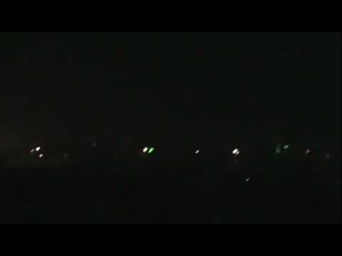 أصوات الاشتباكات الدائرة بين عناصر كتائب الصحابة وقوات النظام في مدينة دمشق