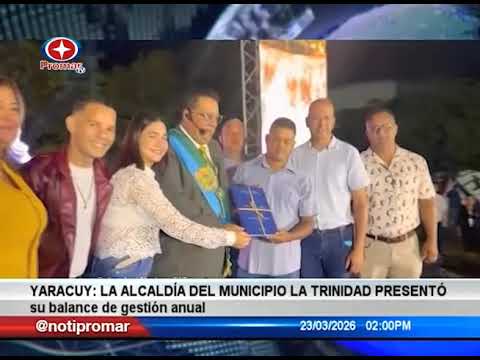 Yaracuy: la Alcaldía del municipio La Trinidad presentó su balance de gestión anual