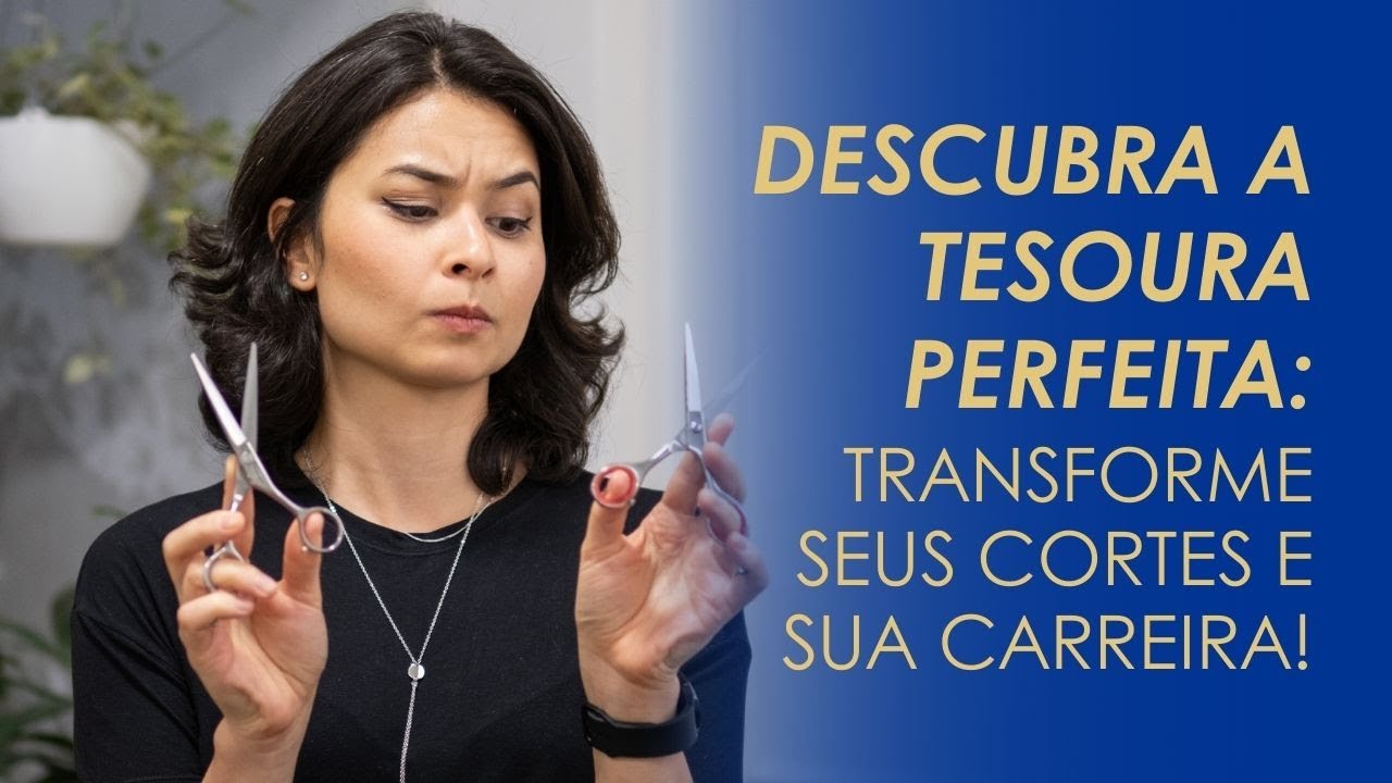 Assistir no YouTube: Qual é a melhor tesoura para cortar cabelo? - Cabeleireiro Integrativo