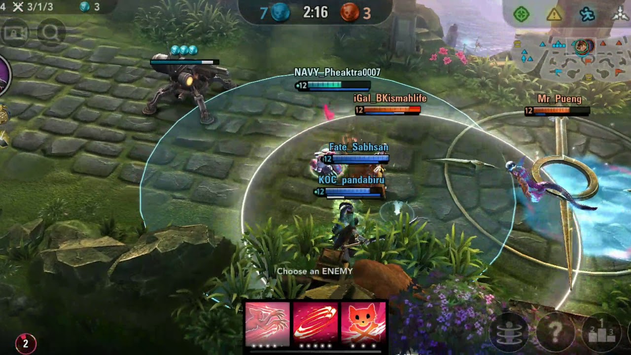LOOK HOW RIDICULOUS IS THIS VAIN GLORY HEROES  #VAINGLORY GAME PLAY KOSKA HERO