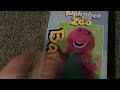 Barney S Alphabet Zoo 1999 VHS Review