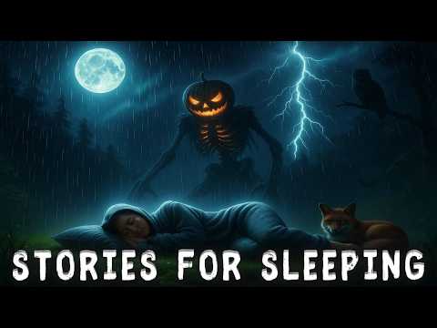 8 HOURS of Stories for Sleeping | NO ADVERTS | Black Screen | Rain Sounds 🌧