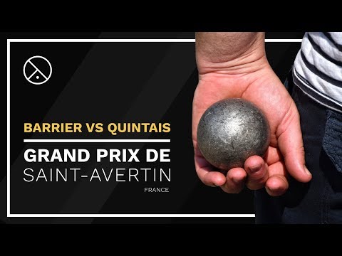 Grand Prix de Saint-Avertin 2019 Pétanque Tournament. Quarter Final