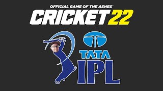 LIVE | CRICKET 22 (PS5) | IPL 2022 | Kolkata Knight Riders v Rajasthan Royals!