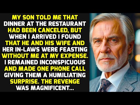 My Son Said Dinner Had Been Canceled, But When I Got There, I Found Them Eating Without Me.. STORIES