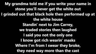 Big Sean - One Man Can Change the World (Lyrics)
