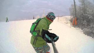 preview picture of video 'GoPro: Volen Snowboarding 2014-11-30'