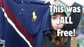 I Can't Believe I Got This All For Free | So Much Ralph Lauren | Online Reseller Sourcing