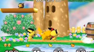 Super Smash Bros Melee Event Match 48  Pikachu and Pichu