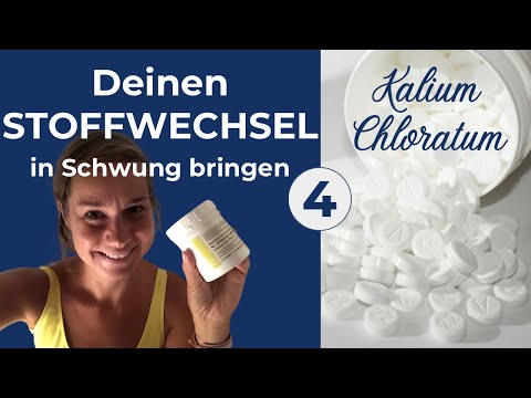 Wie du deinen Stoffwechsel in Schwung bringst mit Schüssler Salz Nr. 4 (Kalium Chloratum)