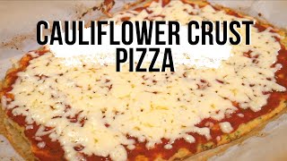 Cauliflower Crust Pizza-Gluten, Grain, Nut Free