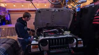 Jeep 4.0L changing spark plugs TJ 1997-2006