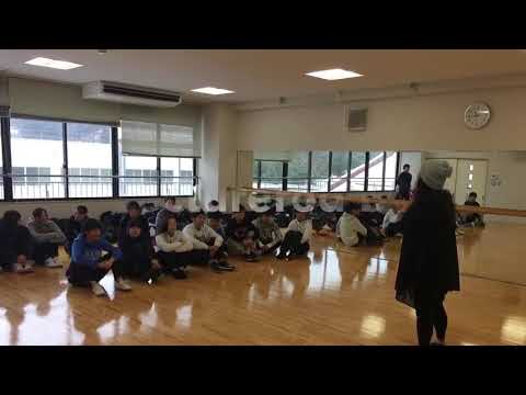 スポーツ学科 2017年 金沢星稜大学 スポーツ学科 Salsa Lesson！ lecture by instructor Marie (In Kanazawa)
