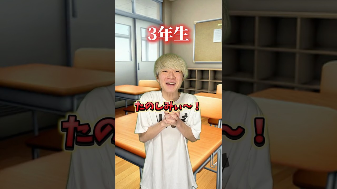 学年別！給食の豪華さの違い！！