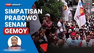 Yakin Menang 1 Putaran, Ribuan Relawan dan Simpatisan Prabowo-Gibran Situbondo Ikut Senam 'Gemoy'