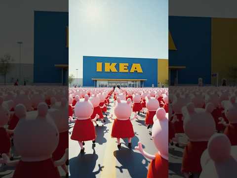 100 Peppa’s At IKEA! 😱