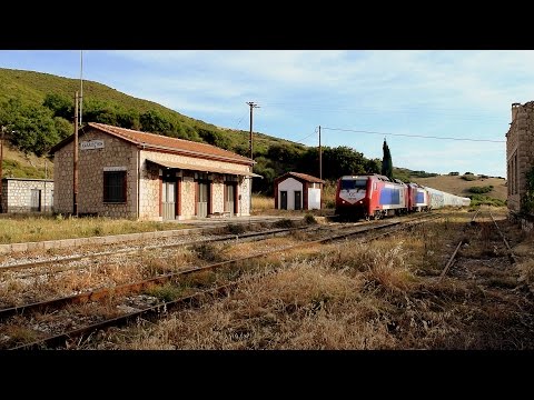 OSE IC 51 ADtranz 220 032 + 220 033 R.S. Kallipefki - 05.06.2016