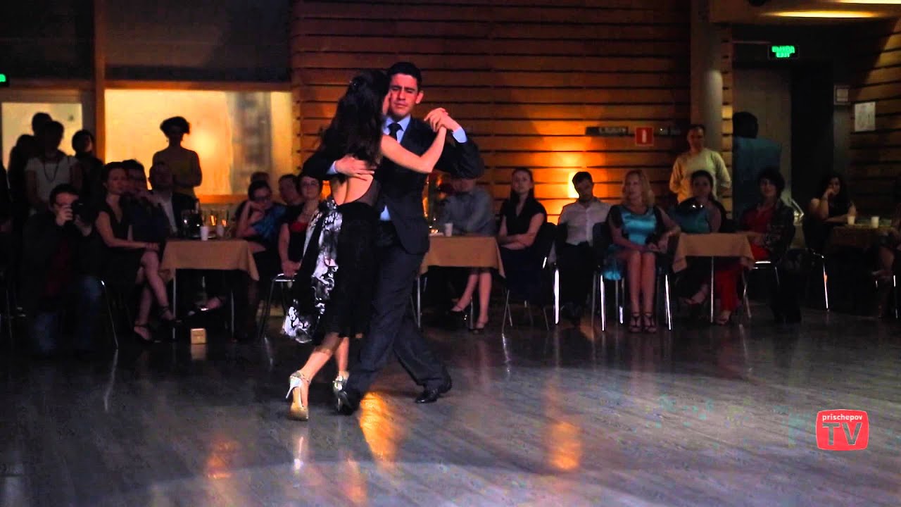 Alejandro BERON and Veronica VAZQUEZ, 1, First Moscow Tango Festival 2014, Prischepov.TV